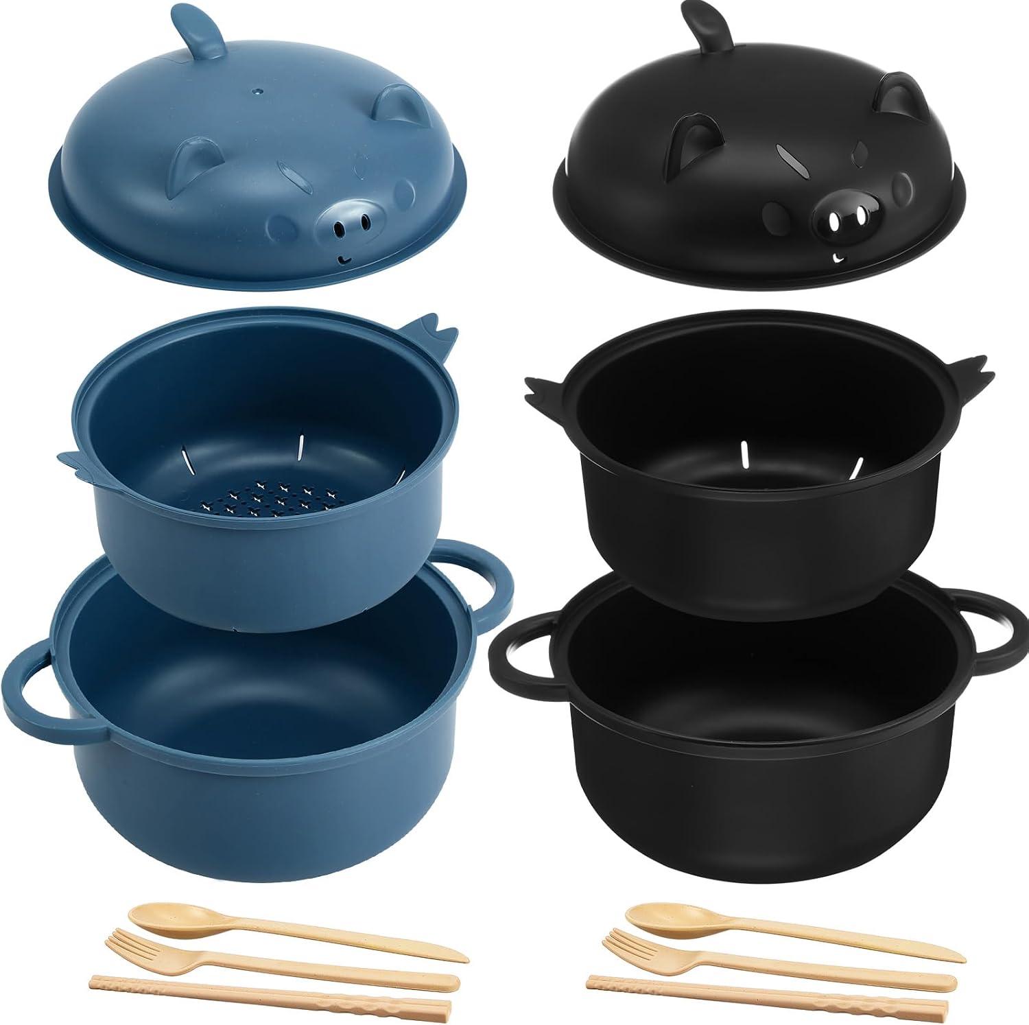 The 2 Sets 45oz Cute Pig — WeirdThingsToBuy weird find