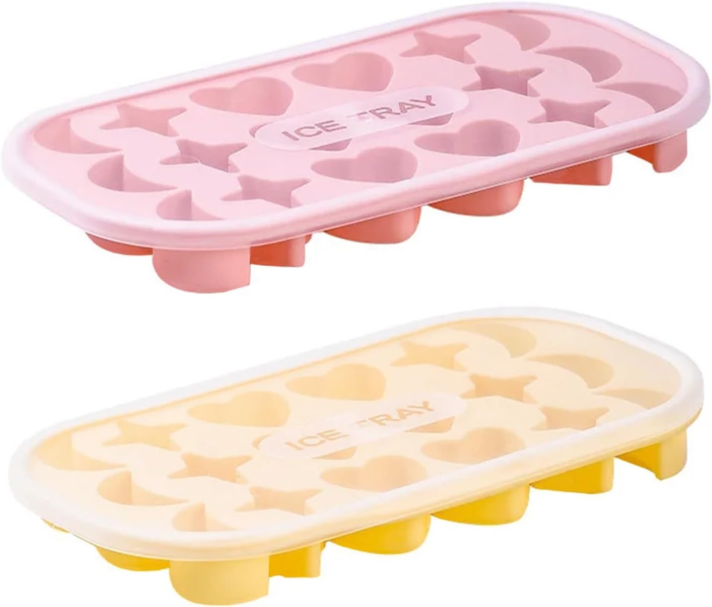 The 2 Silicone Ice Cube Trays — WeirdThingsToBuy weird find