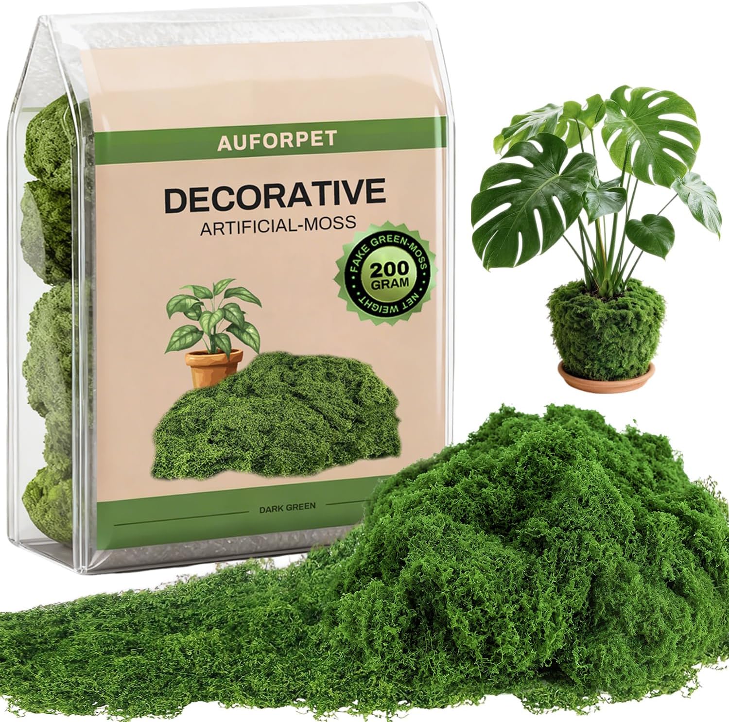 The 200 Grams Artificial Moss Non — WeirdThingsToBuy weird find