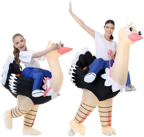 The 2pack Inflatable Ostrich Costume Adult — WeirdThingsToBuy weird find