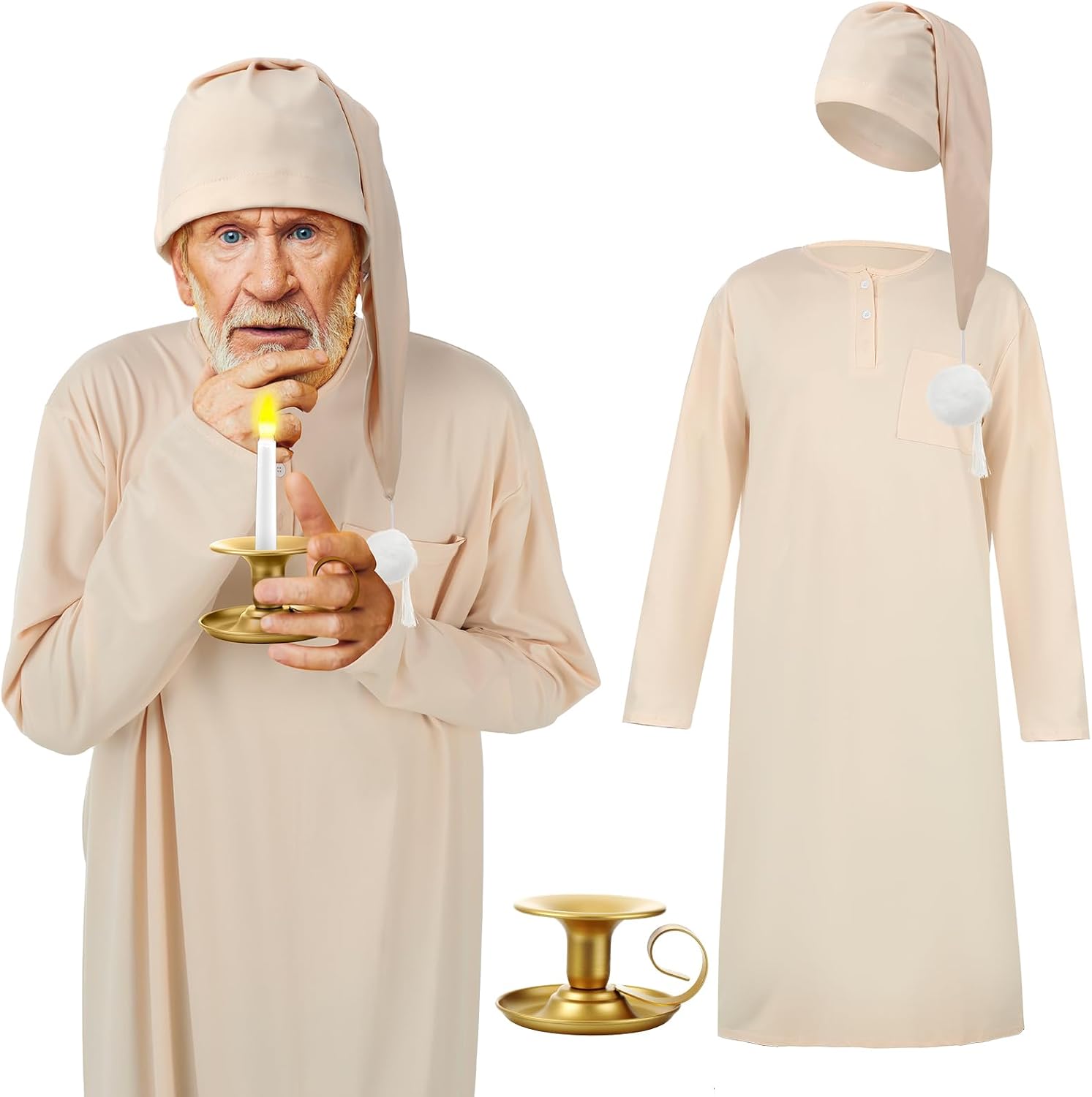 The 3 Christmas Nightshirt Costume Cosplay — WeirdThingsToBuy weird find