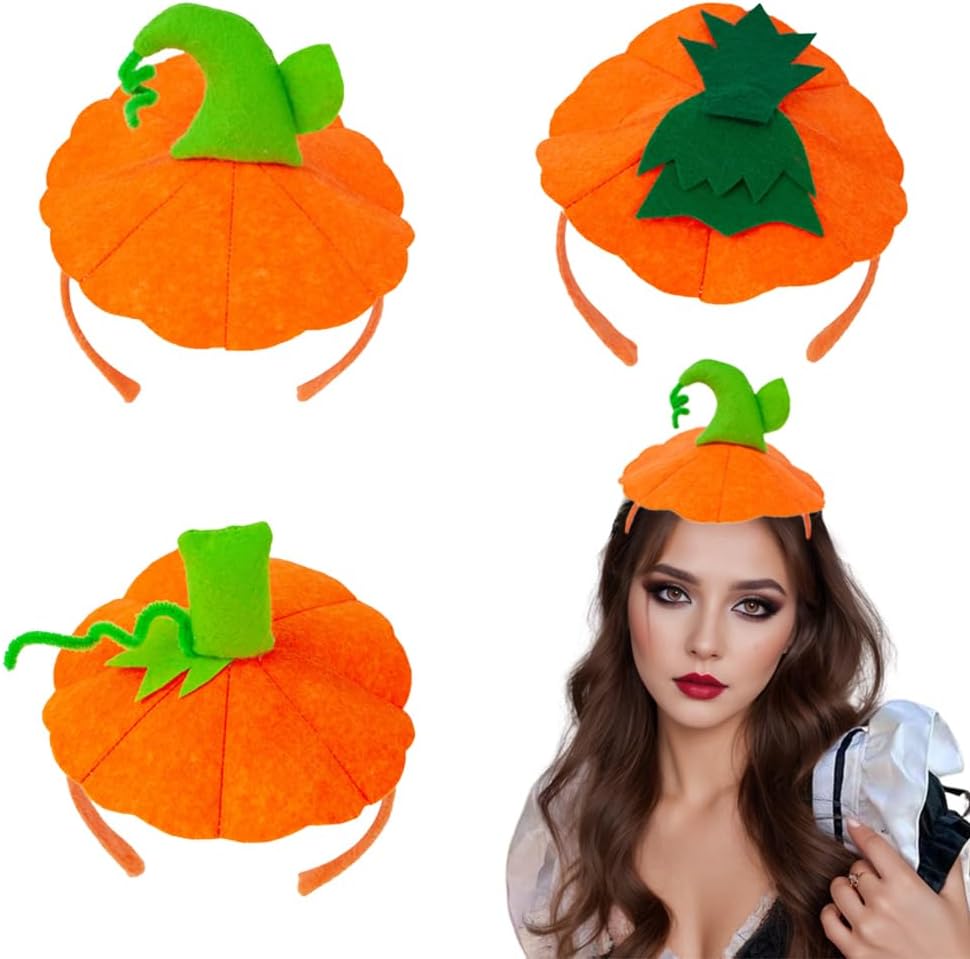 The 3 Halloween Pumpkin Headband Cute — WeirdThingsToBuy weird find
