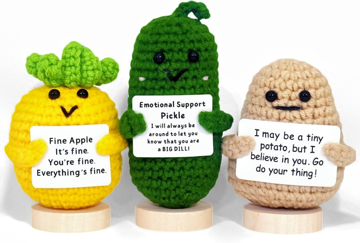 The 3 Pack Crochet Gift — WeirdThingsToBuy weird find