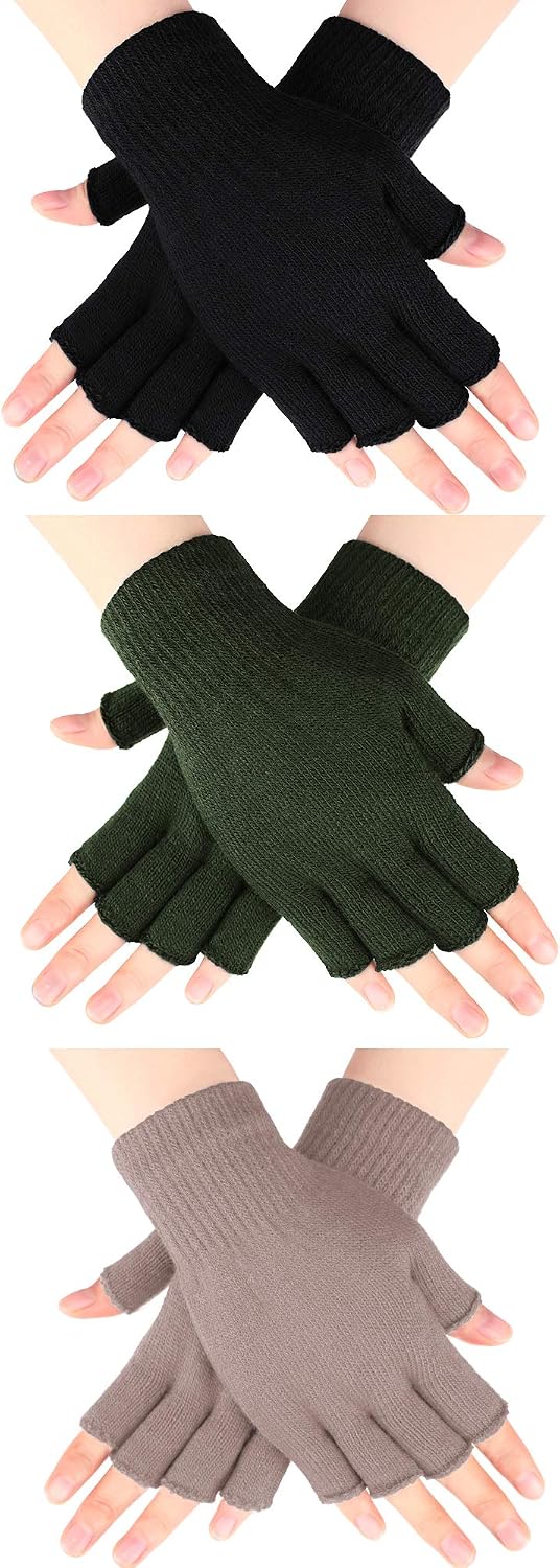 The 3 Pairs Half Finger Gloves — WeirdThingsToBuy weird find