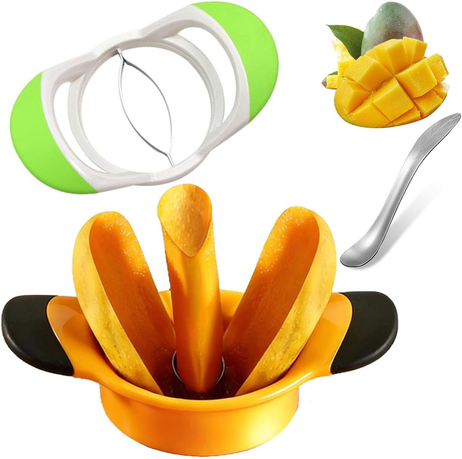 The 3pcs Mango Slicer Mango Cutter — WeirdThingsToBuy weird find