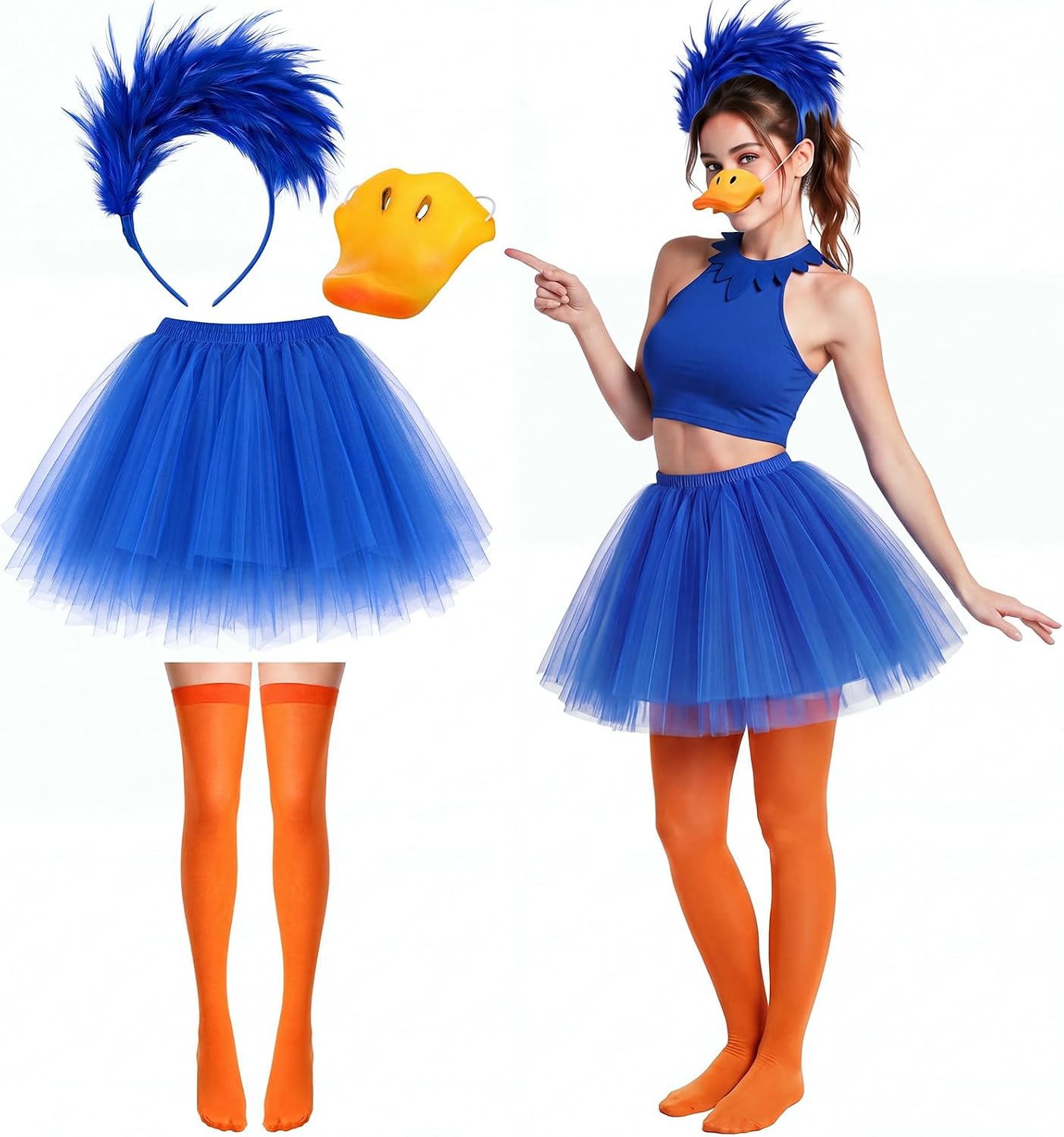 The 4 Halloween Blue Bird Costume — WeirdThingsToBuy weird find