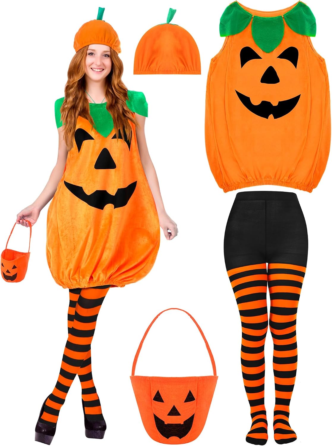 The 4 Halloween Pumpkin Costume Set — WeirdThingsToBuy weird find