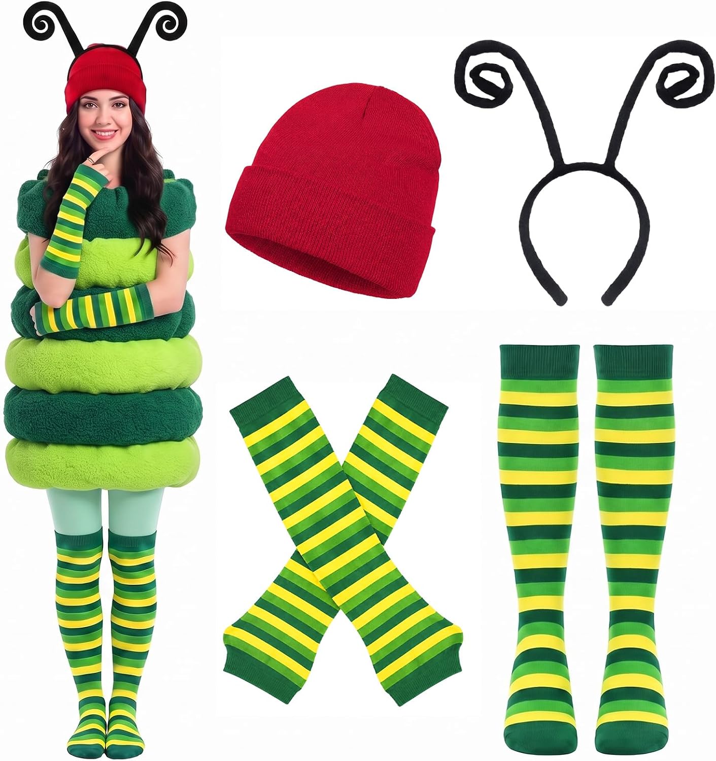 The 4pcs Halloween Caterpillar Costume Accessory — WeirdThingsToBuy weird find