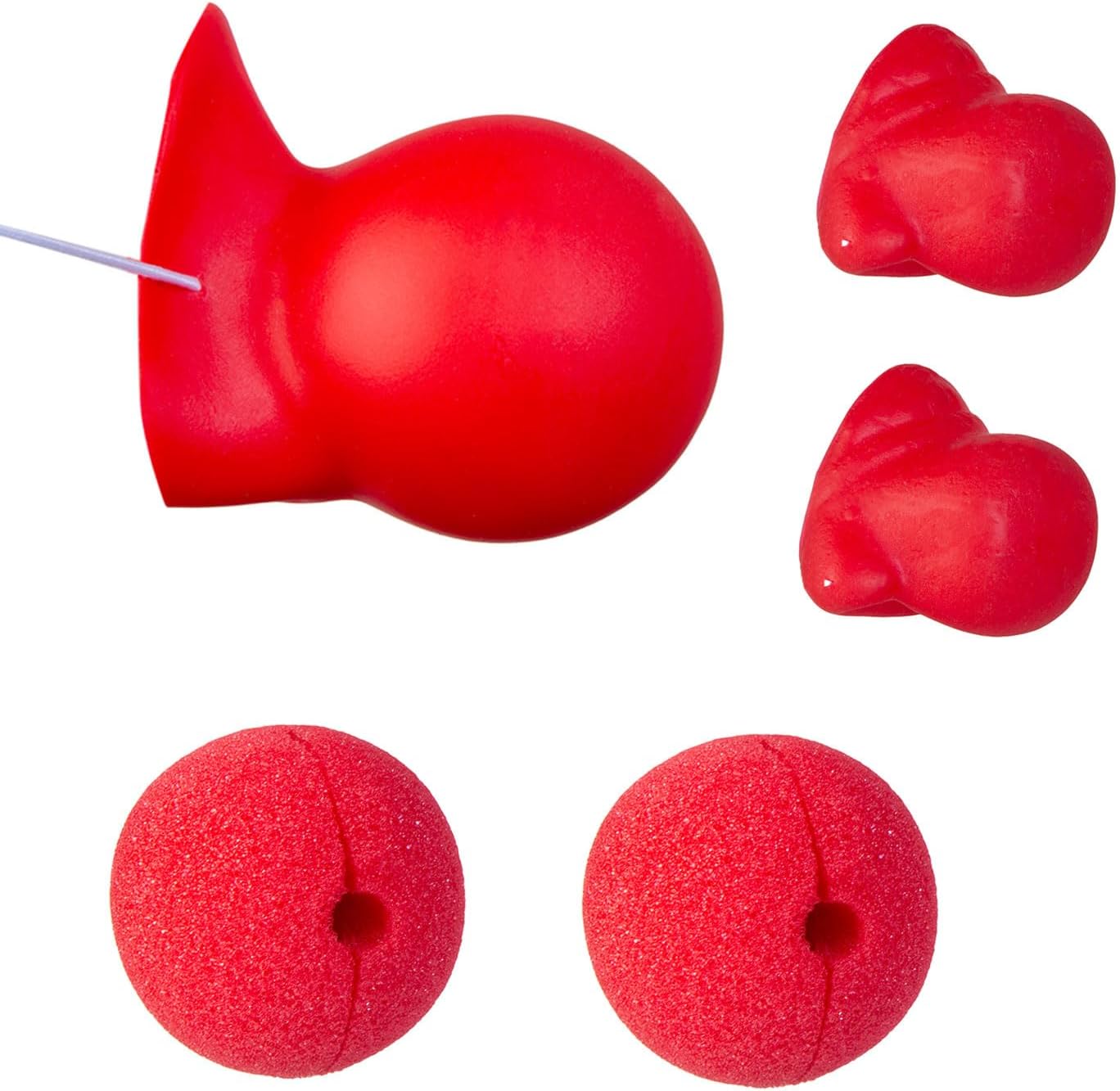 The 5 Clown Nose Set Red — WeirdThingsToBuy weird find