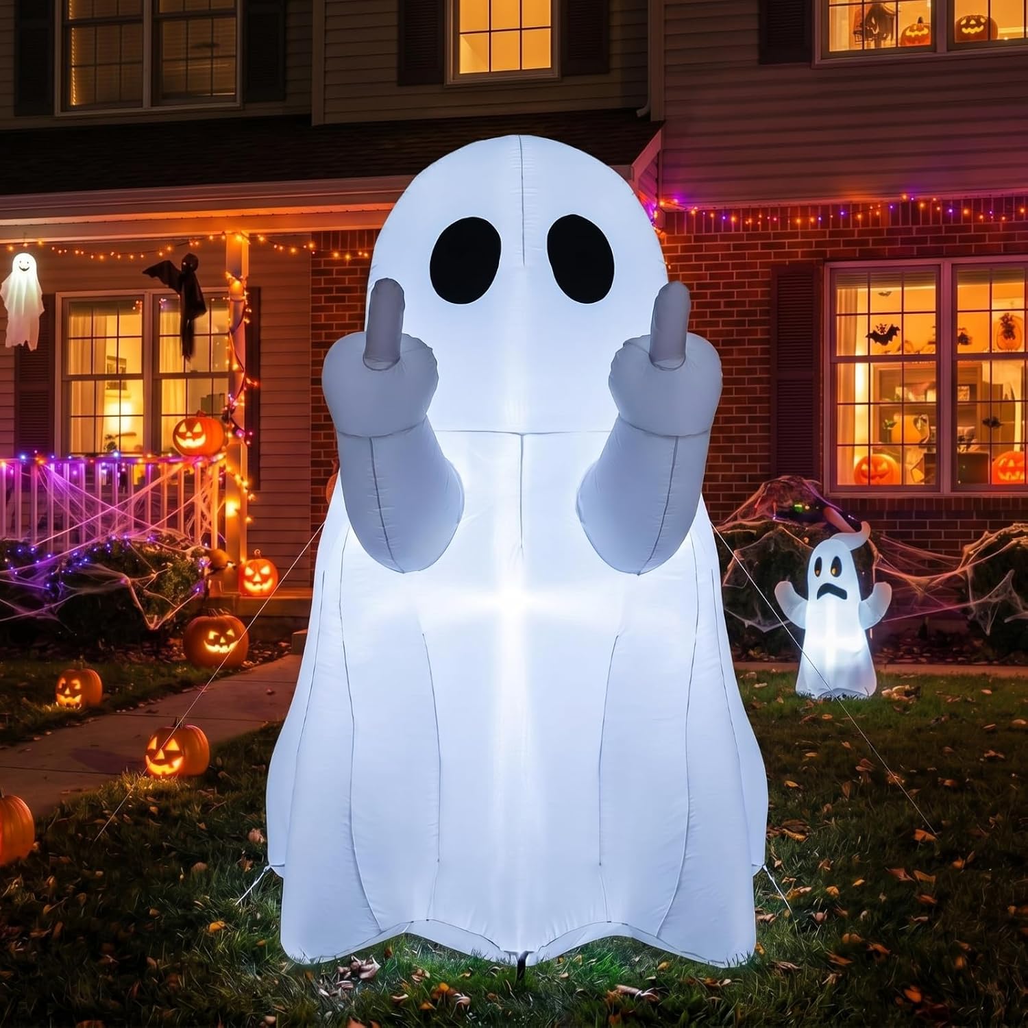 The 5 ft Halloween Inflatable Ghost — WeirdThingsToBuy weird find