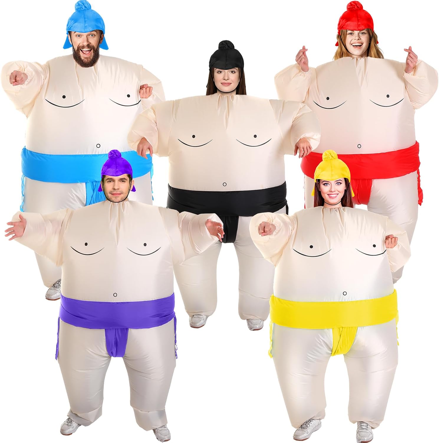 The 5 Pack Inflatable Sumo Costume — WeirdThingsToBuy weird find