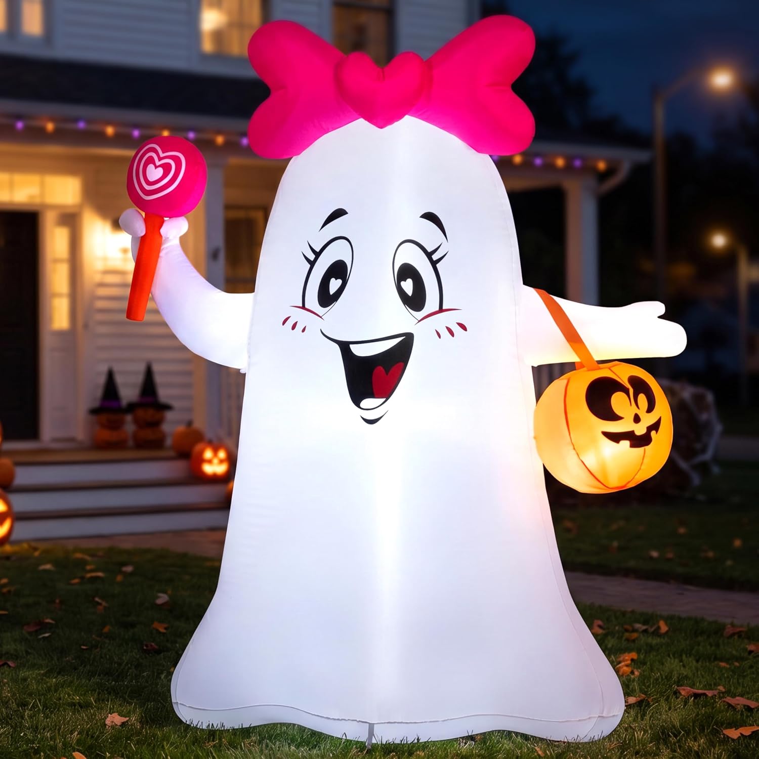 The 5ft Halloween Inflatables Ghost Decoration — WeirdThingsToBuy weird find