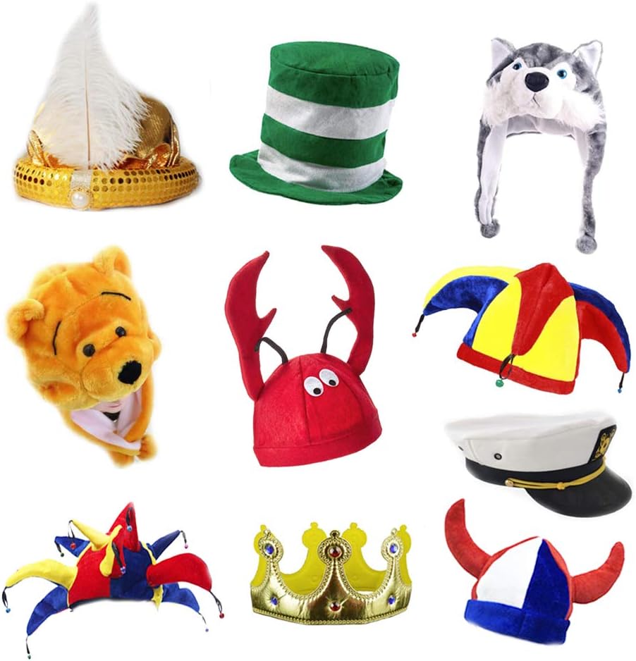The 6 Novelty Party Hats Funny — WeirdThingsToBuy weird find