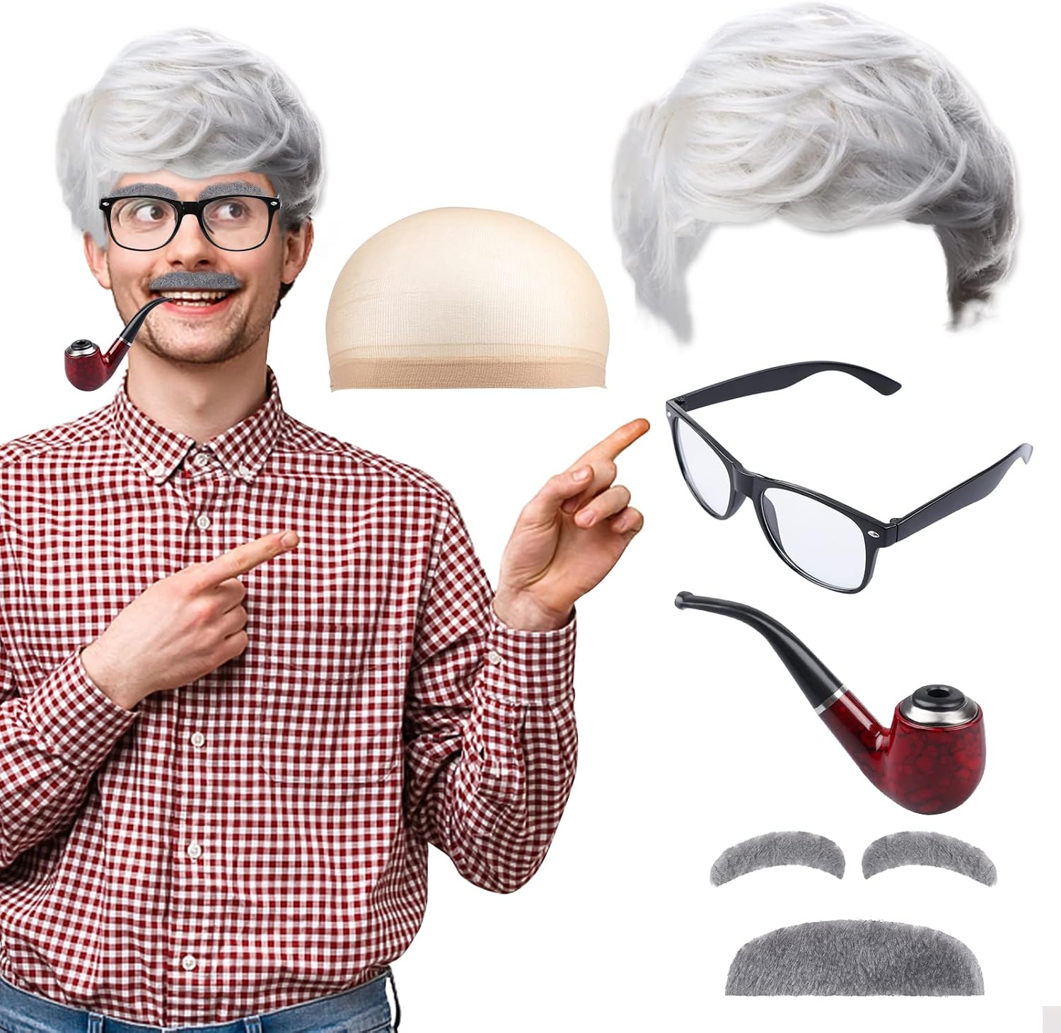 The 6 Old Man Costume Kit — WeirdThingsToBuy weird find