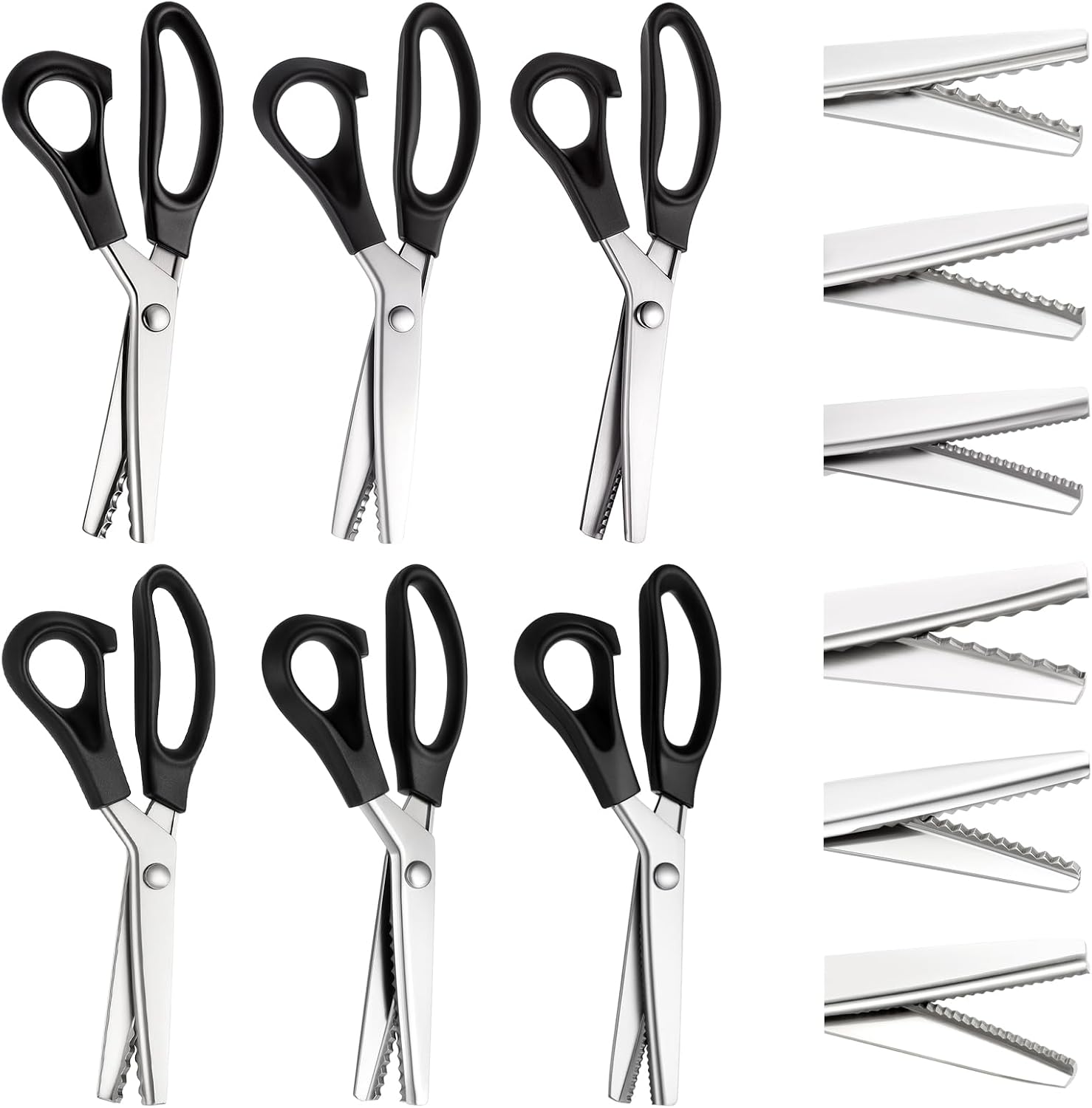 The 6 Scalloped Zigzag Pinking Shears — WeirdThingsToBuy weird find