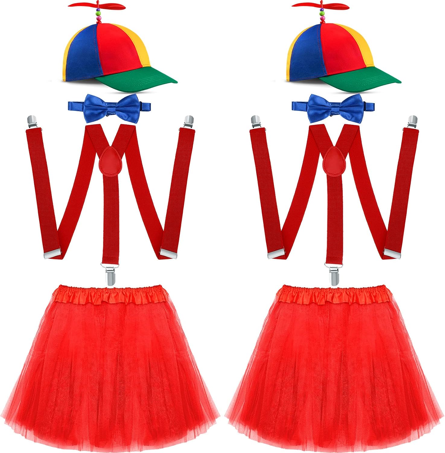 The 8 Rainbow Propeller Hat Tulle — WeirdThingsToBuy weird find
