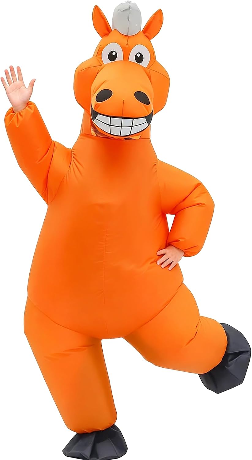 The Adult Inflatable Horse Costume Full — WeirdThingsToBuy weird find