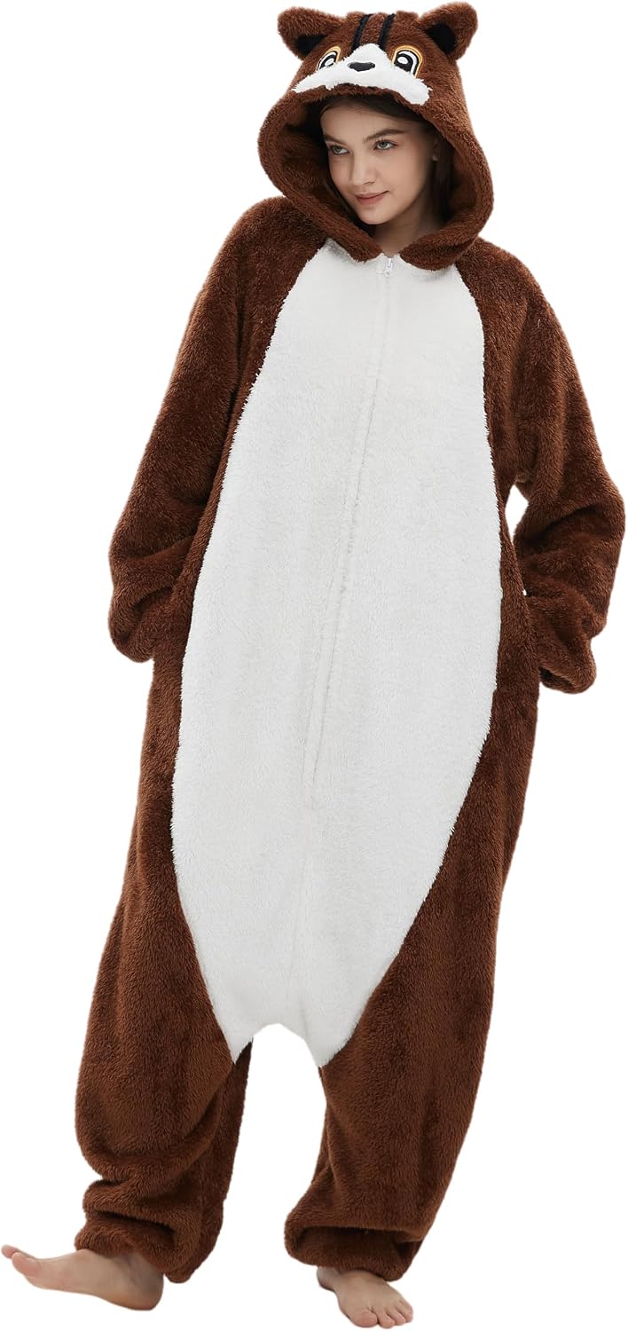 The Adult Onesie Animal Pajamas Halloween — WeirdThingsToBuy weird find