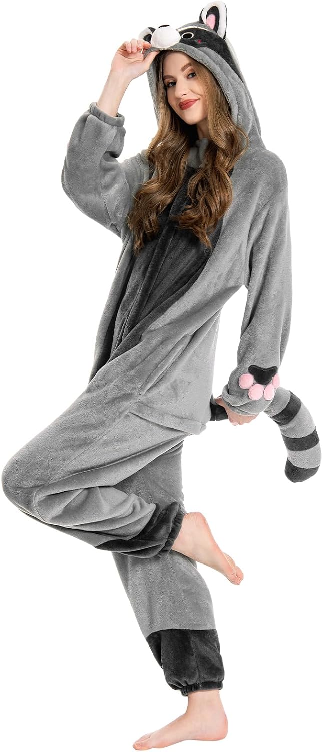The Adult Onesie Halloween Animal Pajamas — WeirdThingsToBuy weird find