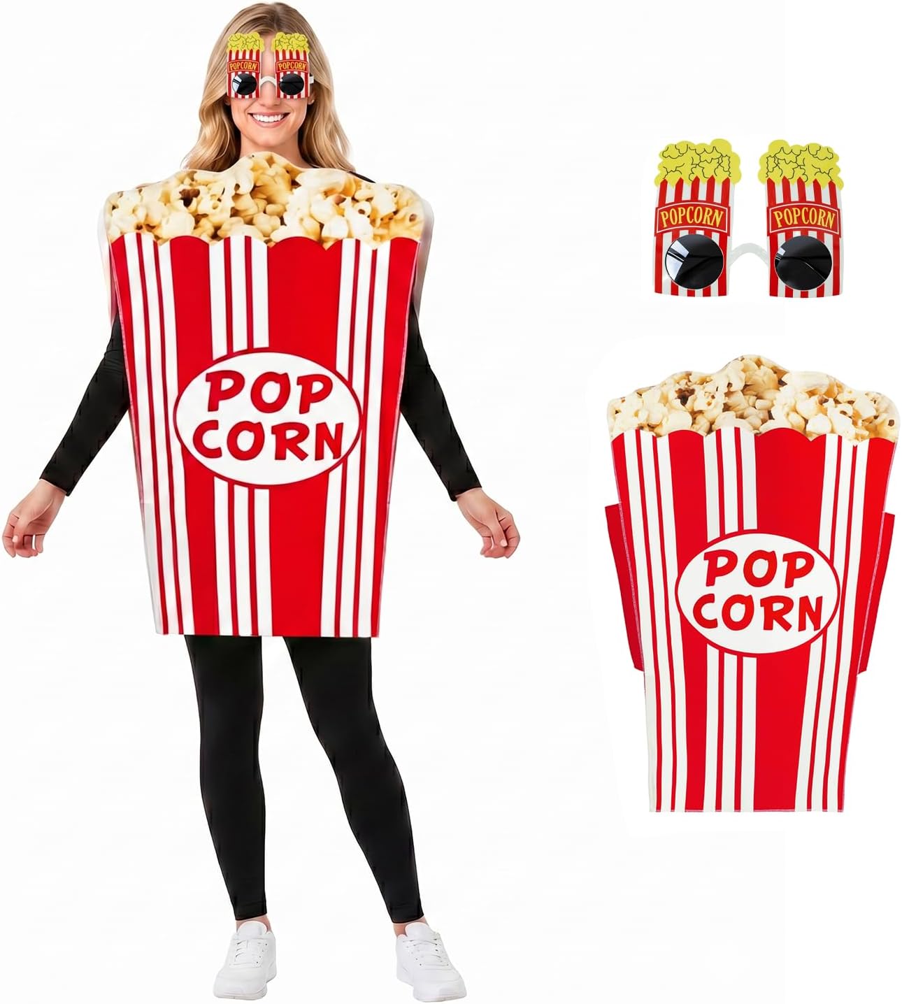 The Adult Popcorn Costume Funny Food — WeirdThingsToBuy weird find