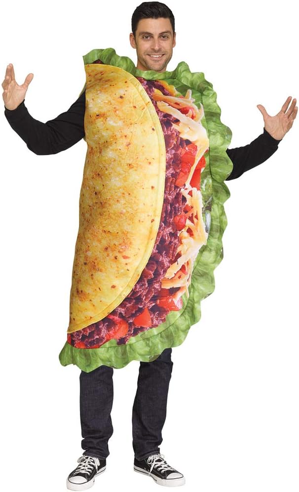The Adult Taco Costume — WeirdThingsToBuy weird find