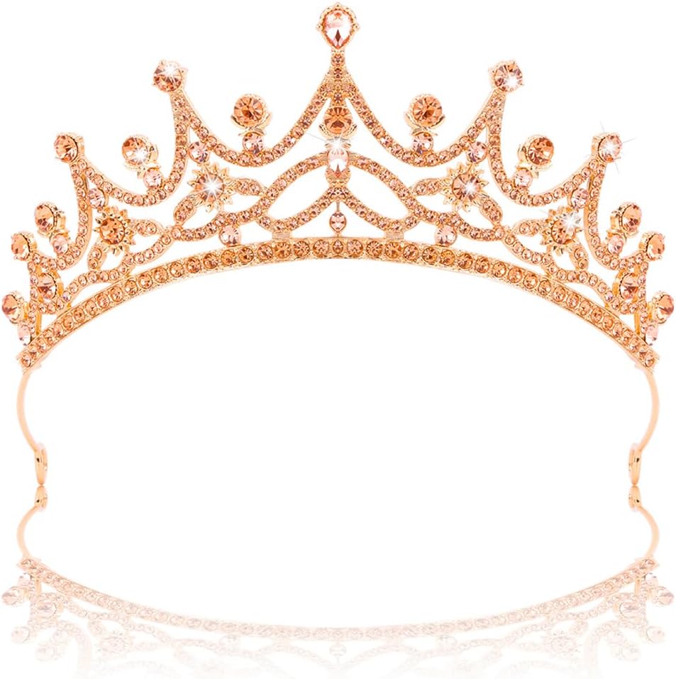 The Ahoney Gold Crown Queen Crowns — WeirdThingsToBuy weird find