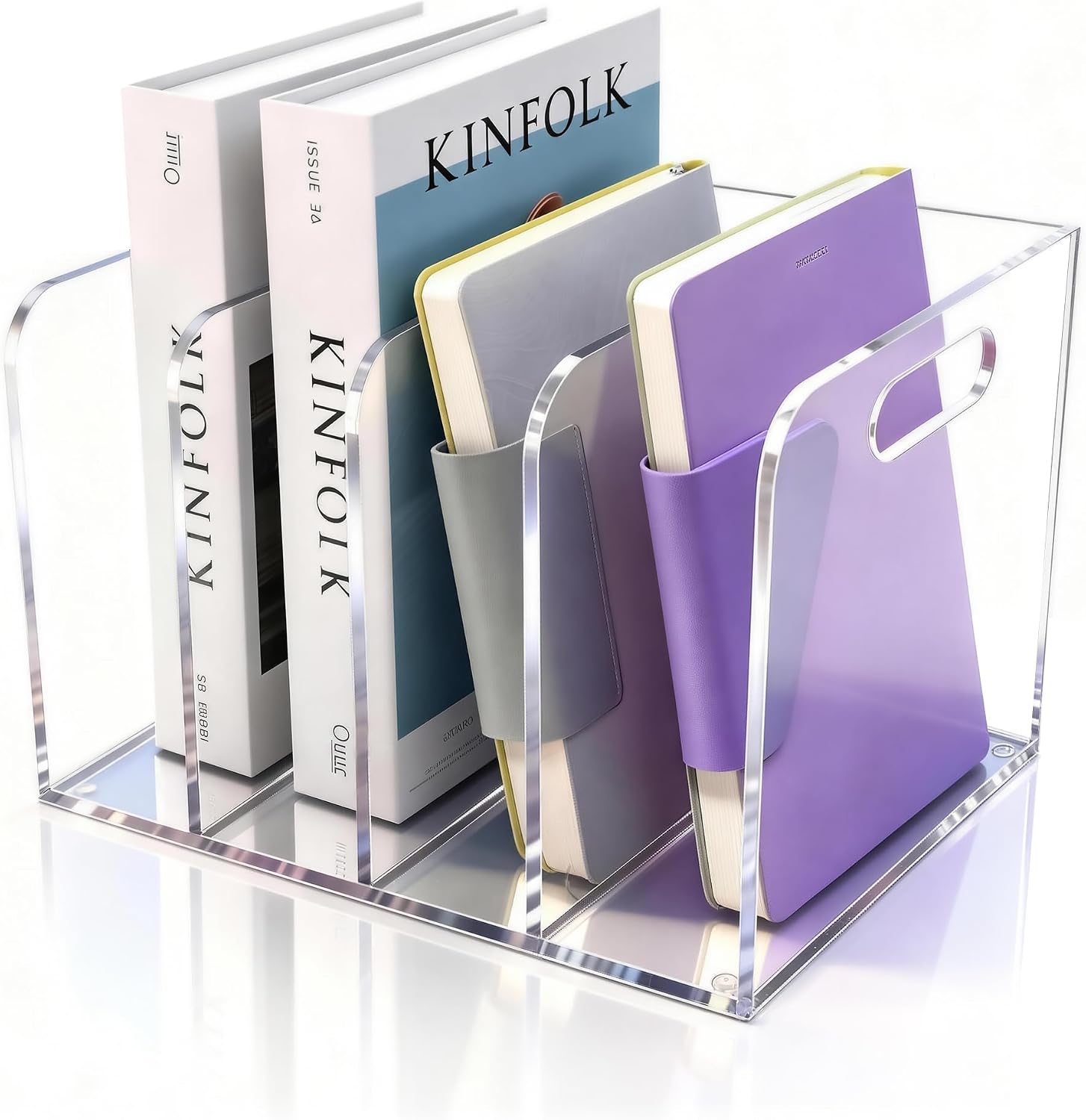 The Aidimoo Clear Acrylic Magazine File — WeirdThingsToBuy weird find