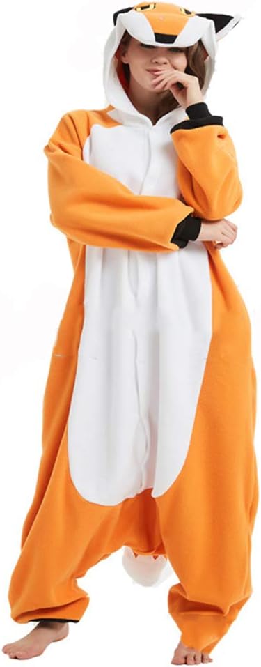 The Animal Fox Pajamas Costume Unisex — WeirdThingsToBuy weird find