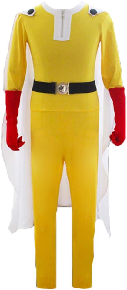 The Anime Cosplay Costumes Saitama Jumpsuits — WeirdThingsToBuy weird find