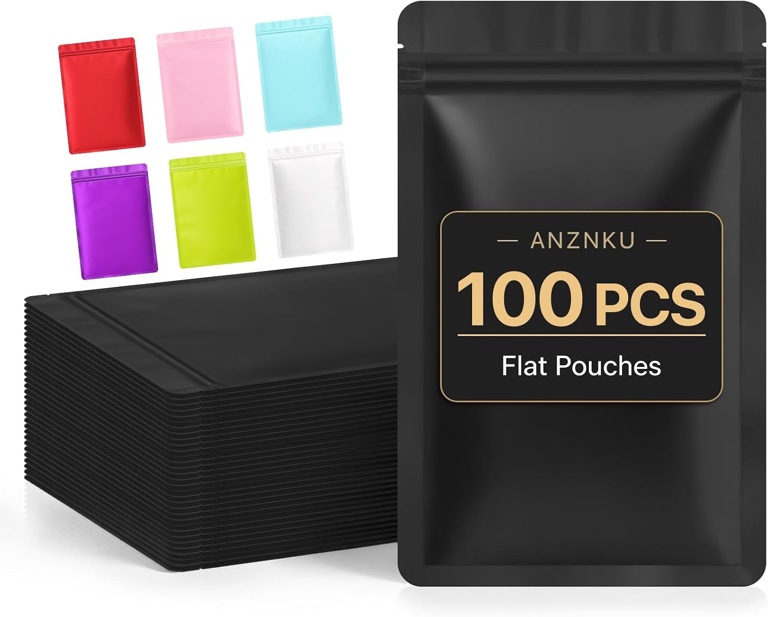 The Anznku 100pcs Black Mylar Bags — WeirdThingsToBuy weird find