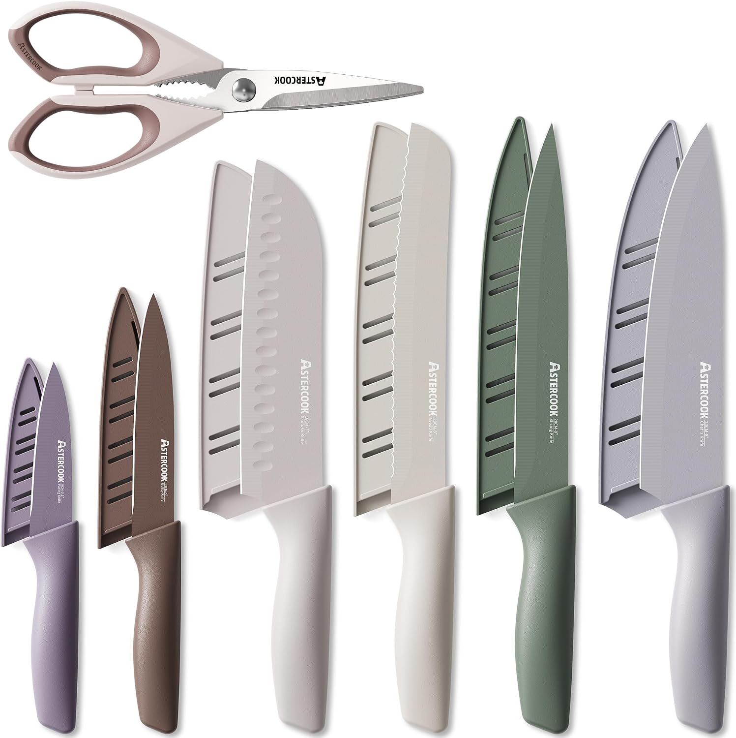 The Astercook Knife Set 13 Kitchen — WeirdThingsToBuy weird find