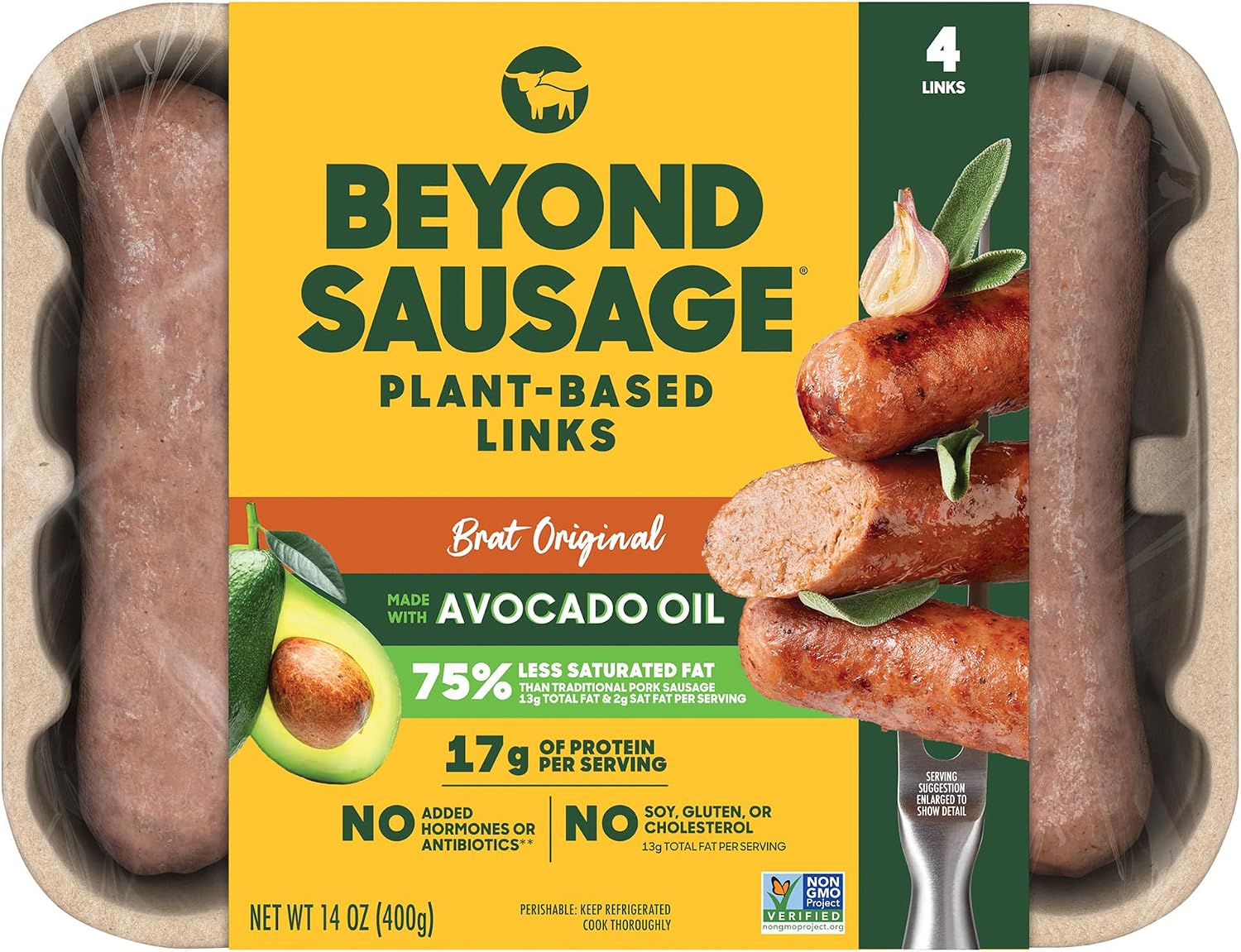 The Beyond Meat Alternative Meat Sausage — WeirdThingsToBuy weird find
