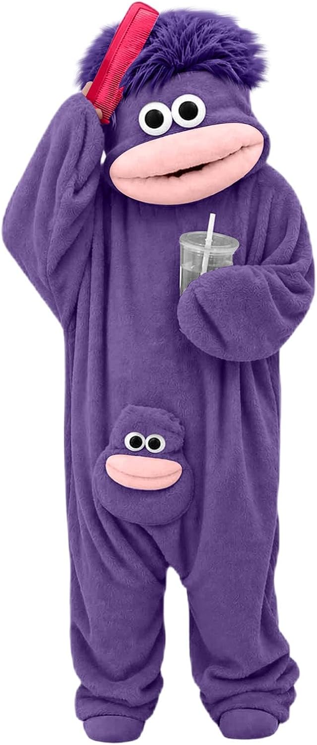 The Big Mouth Monster Onesie Adult — WeirdThingsToBuy weird find