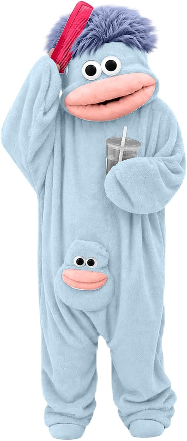 The Big Mouth Monster Onesie Adult — WeirdThingsToBuy weird find