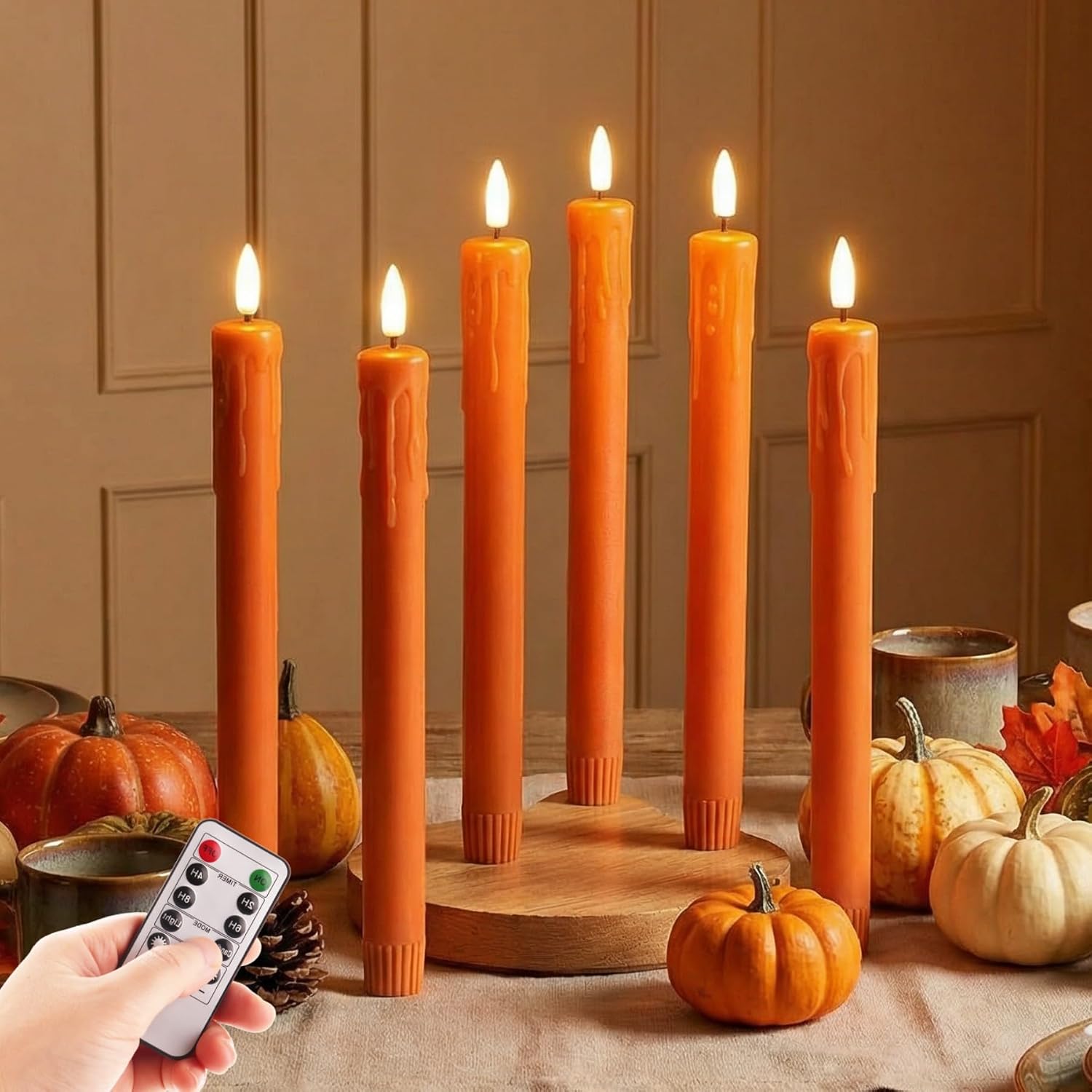 The Burnt Orange Dripping Wax Fall — WeirdThingsToBuy weird find