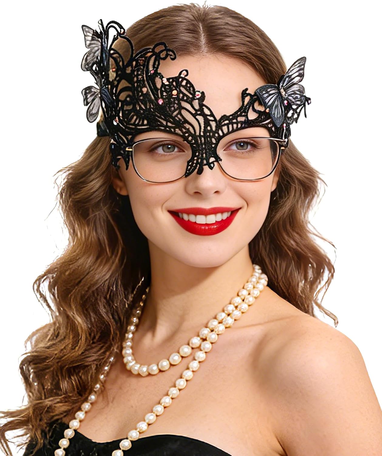 The Butterfly Masquerade Mask Glasses 2026 — WeirdThingsToBuy weird find