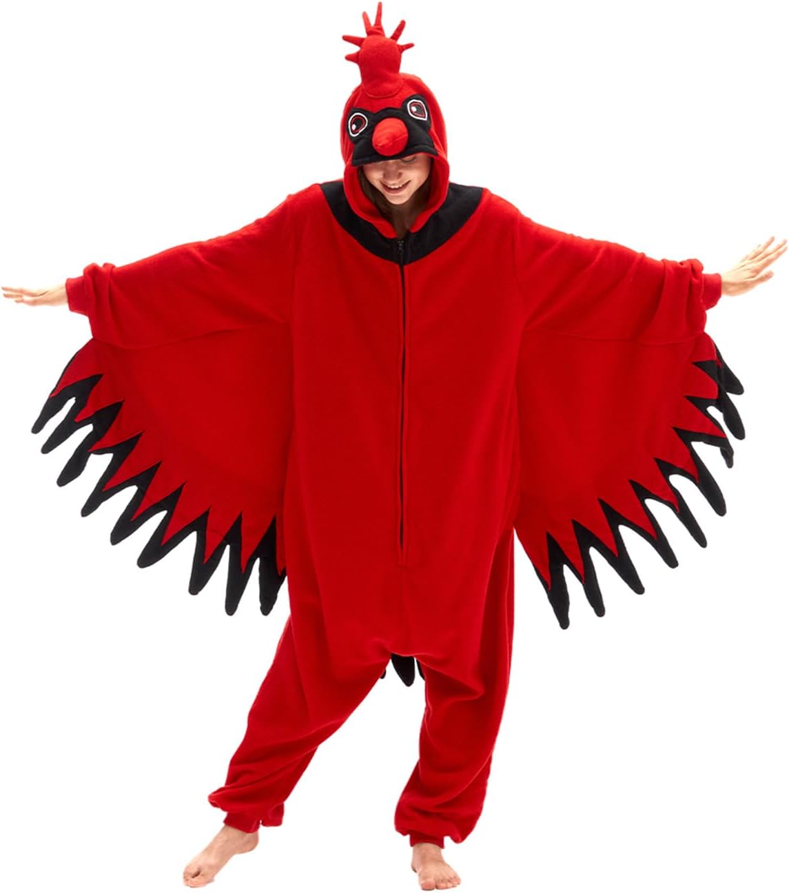 The Cardinal Onesie Adult Cardinal Halloween — WeirdThingsToBuy weird find