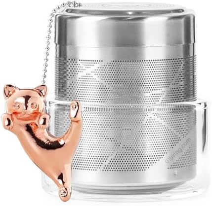 The Cat Tea Infuser Stainless Steel — WeirdThingsToBuy weird find
