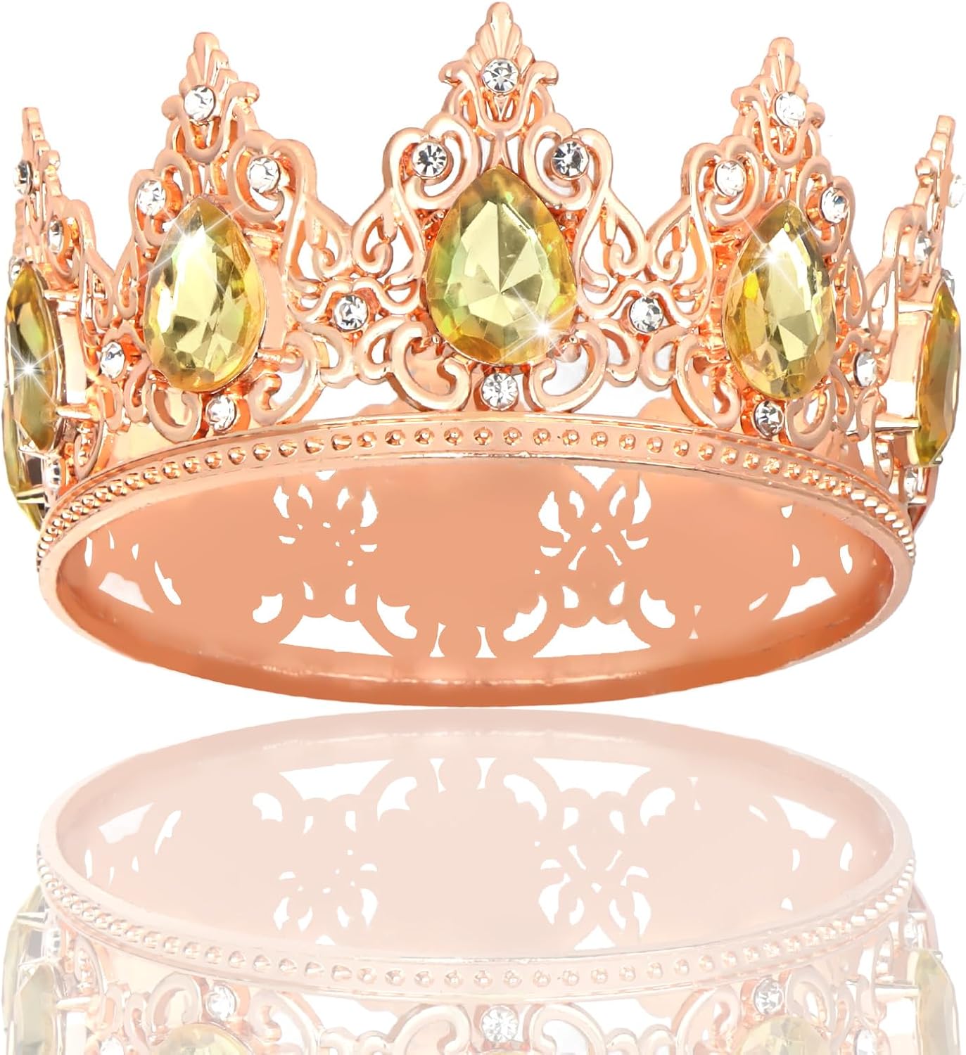 The Cavetee Crown Cake Topper Rose — WeirdThingsToBuy weird find