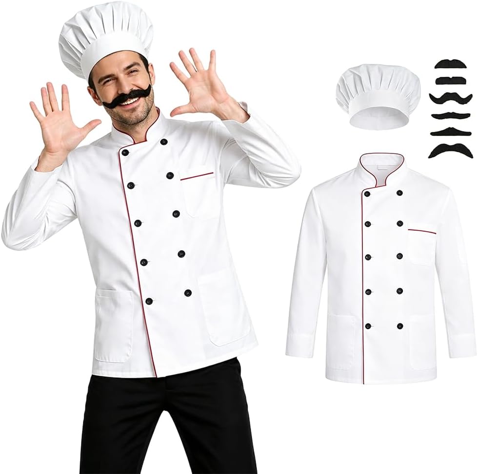 The Chef Costume Set Adult Chef — WeirdThingsToBuy weird find