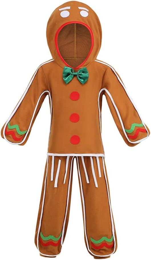The Children Gingerbread Man Costume Christmas — WeirdThingsToBuy weird find