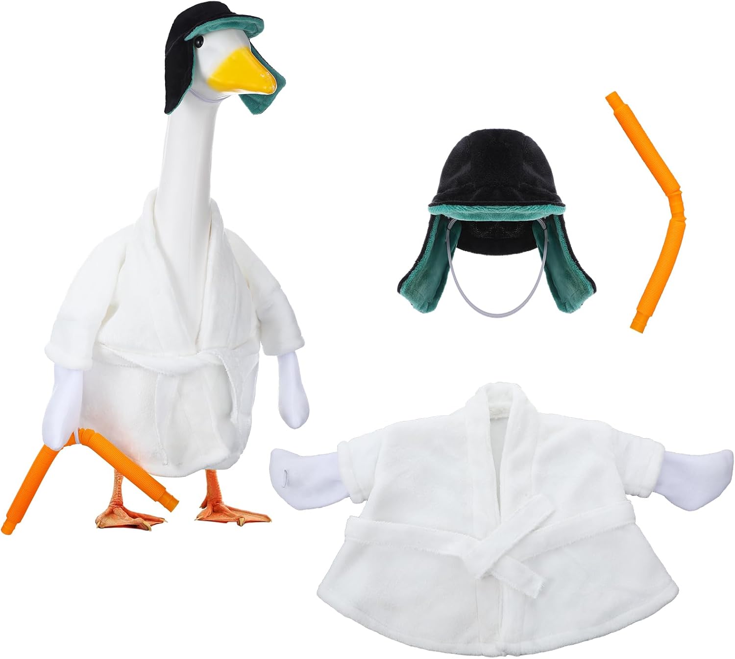 The Christmas Cousin Porch Goose Outfit — WeirdThingsToBuy weird find