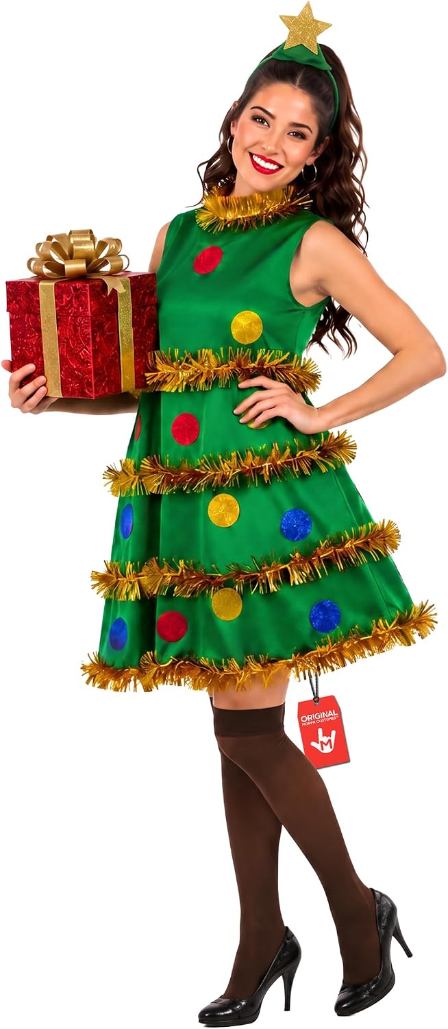 The Christmas Tree Costume Women Christmas — WeirdThingsToBuy weird find