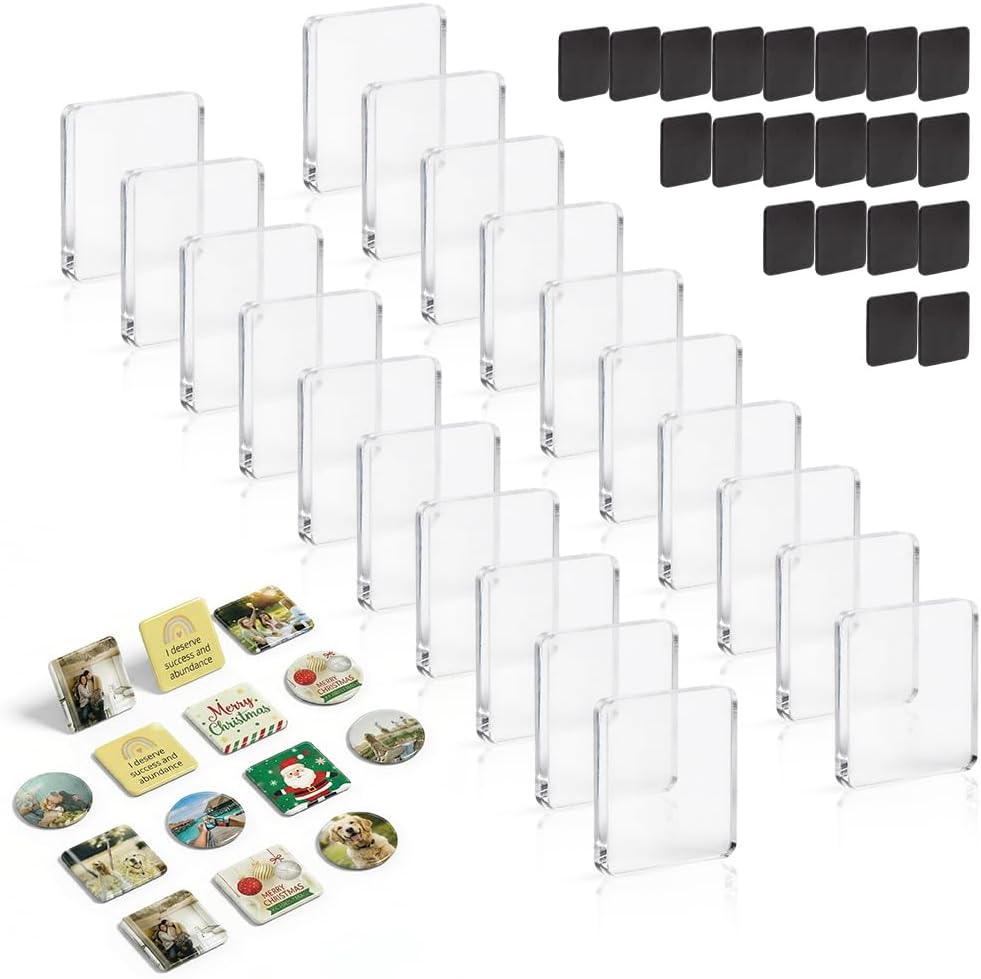 The Clear Acrylic Diy Fridge Magnet — WeirdThingsToBuy weird find