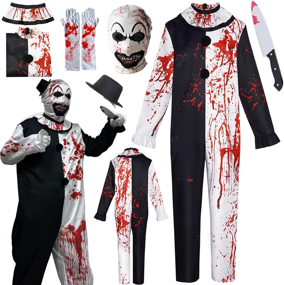 The Clown Costume Movie Clown Black — WeirdThingsToBuy weird find