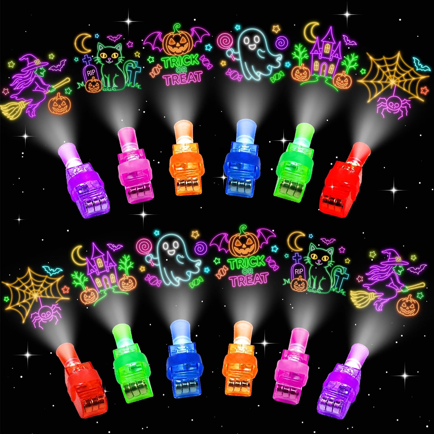 The Cokoka 36 Halloween Finger Lights — WeirdThingsToBuy weird find