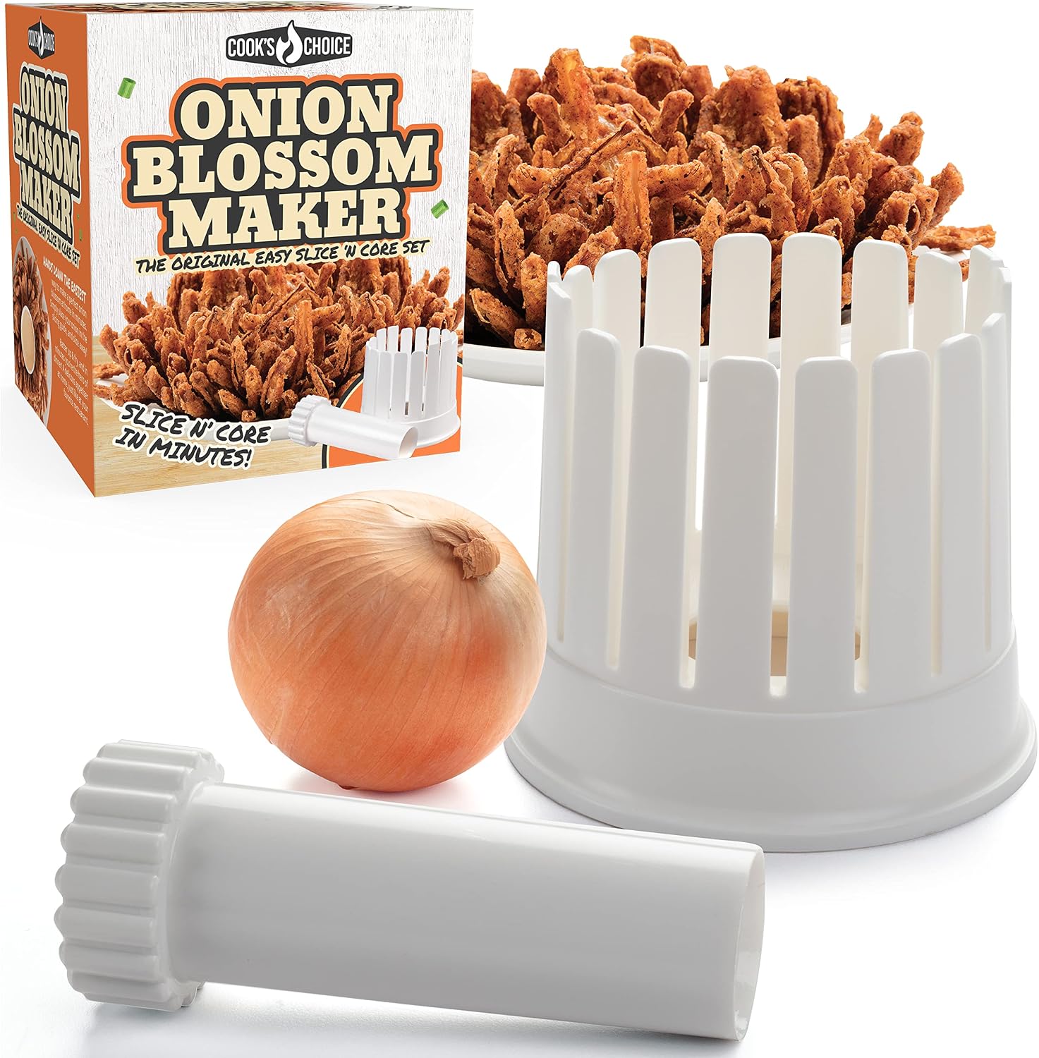 The Cook's Choice Onion Blossom Maker — WeirdThingsToBuy weird find