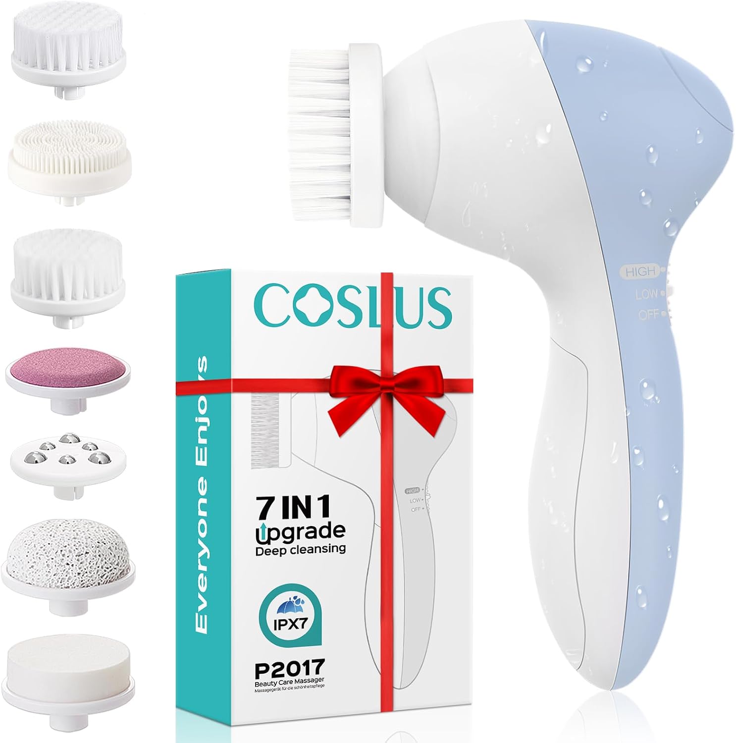The Coslus Facial Cleansing Brush Face — WeirdThingsToBuy weird find