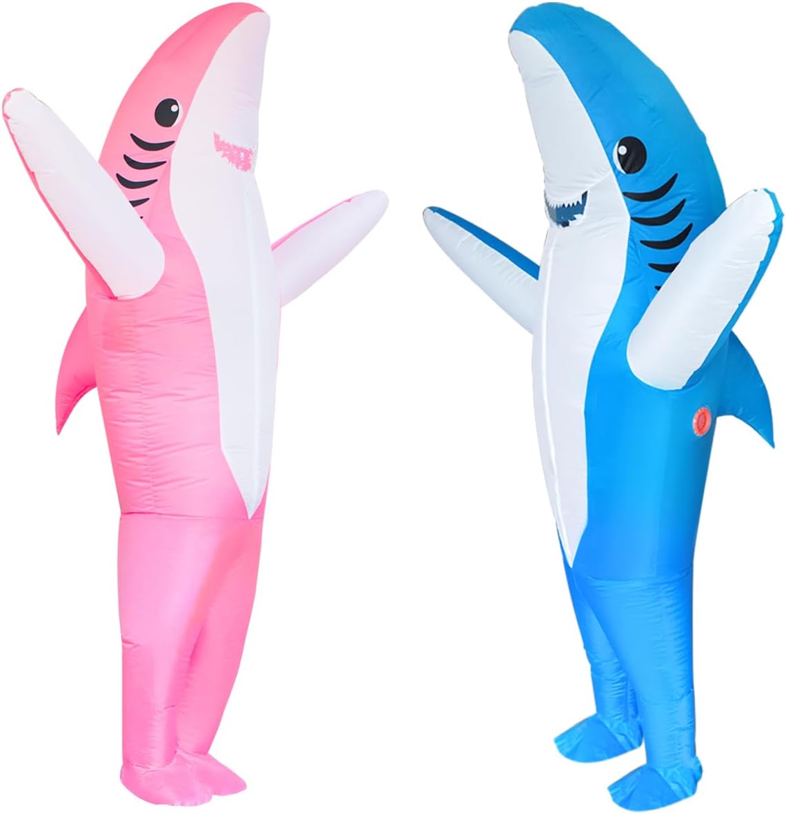 The Couples Inflatable Shark Costume Adults — WeirdThingsToBuy weird find