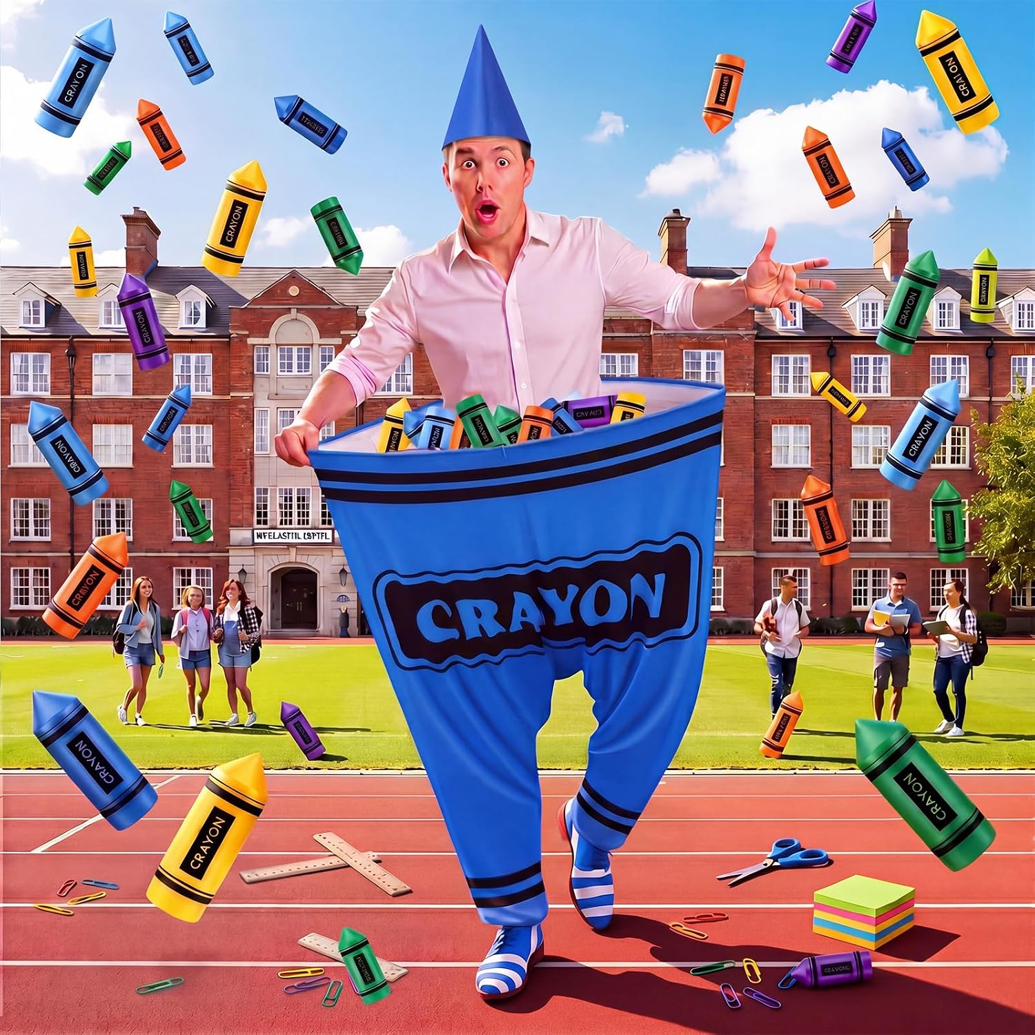 The Crayon Costume School Classroom Team — WeirdThingsToBuy weird find